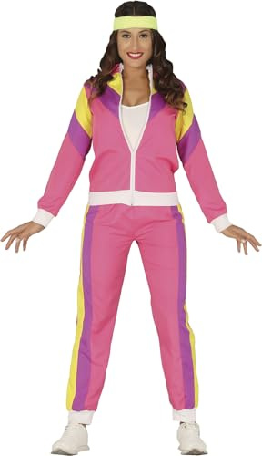 Déguisement de Jogging des Années 80 Rose pour Femme M