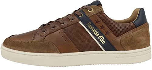 Pantofola d'Oro Sneaker da uomo Low Vicenza Uomo Low, Braun Tortoise Shell 10231007 Jcu, 41 EU