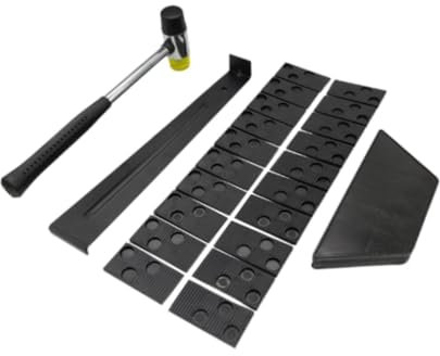 23 Piece Wood Flooring Installation Tool Kit with Hammer and Tapping Block, Style C