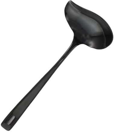 KOCKSHION Stainless Steel Gravy Ladle Med Hällpip Såssked För Kontrollerad Hällning För Dressing Efterrätter Och Såser Lätt Att Gripa Och Använda