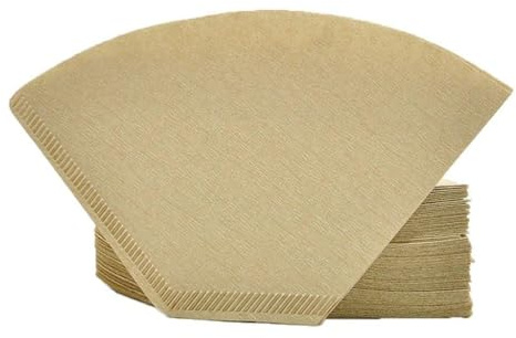 Papel de filtro de café de 101 pulgadas en forma de V para máquina de café espresso, accesorios de filtro, suministros para el hogar, oficina, trabajo, taza relajante, cono en forma de V, desechable