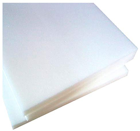 emmevi Gommapiuma Lastra Spugna Poliuretano Espanso Alta Densità Imbottitura Letto Divano Sedia Poltrona Sdraio MOD.GOMMAPIUMA 200X50X2