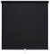Verdunkelungsrollo Springrollo Schnapprollo Rollo schwarz Breite 60-200 cm Länge 180 cm Blickdicht Blickschutz (100 x 180 cm)