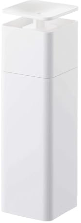 YAMAZAKI Tower 5213 Push Seifenspender, Weiß, 250 ml
