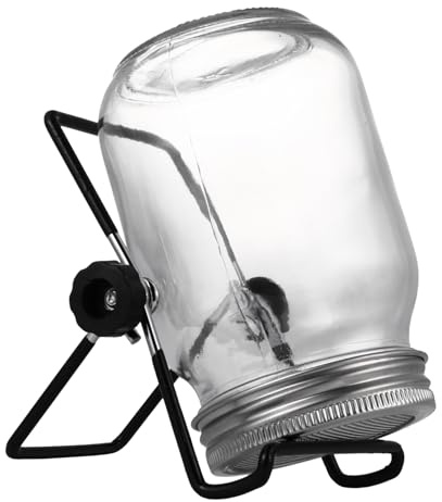 GARIOUANS Germinatore per Germogli con Barattolo Mason in Inossidabile e Supporto Kit per Coltivazione Germogli in Casa per Soia e Broccoli