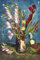 1art1 Vincent Van Gogh Poster Vase Mit Gladiolen, 1886 Kunstdruck Bild 180x120 cm