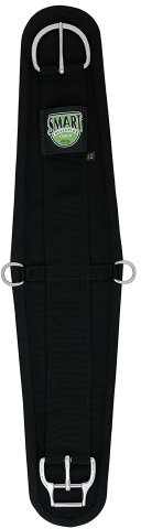 Weaver Cuir Doublure en Feutre Droites Smart Cinch avec de Nouvelles et d'une Meilleure Rouleau Snug Cinch Boucle, Noir