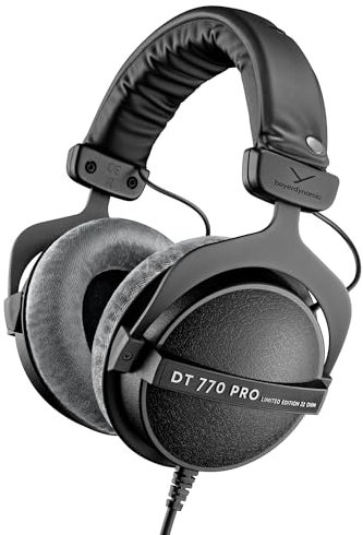beyerdynamic DT 770 Pro 32 Ohm Casque Studio, gris