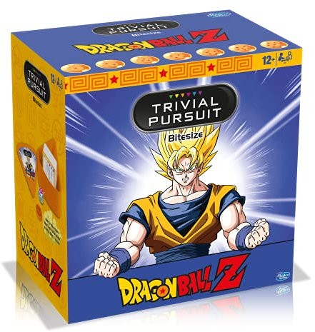 Winning Moves - Trivial Pursuit Voyage Dragon Ball Z - Board Game - Board Game - Travel Game - 600 Questions Answers - From 12 years old - French version