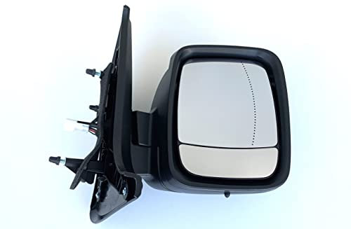 Pro!carpentis Rétroviseur Extérieur DROITE Compatible Avec Trafic III Et Vivaro B à partir de 2014, Talento Et NV300 2016 Électrique Chauffage Capteur Apprêté
