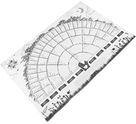 LALAFINA 3stücke Familienstammbaum Poster Ausfüllbares Ahnendiagramm Kreatives Familiengeschichte Chart Wanddeko Für Wohnzimmer Und Studium Robustes Material Einfach Auszufüllen
