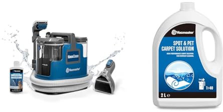 Vacmaster SCB0501 Lavatappeti + Vacmaster Wash & Refresh Detergenti per pavimento