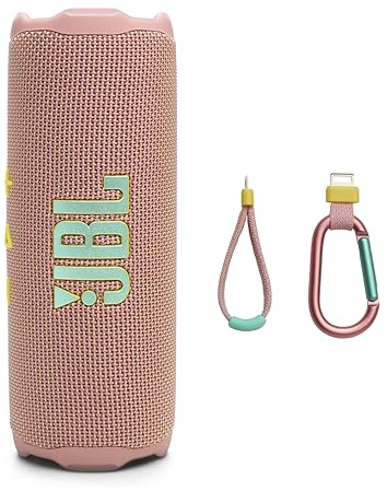 JBL Flip 7 Portable Bluetooth Speaker, Waterproof and Drop-Proof - Pink