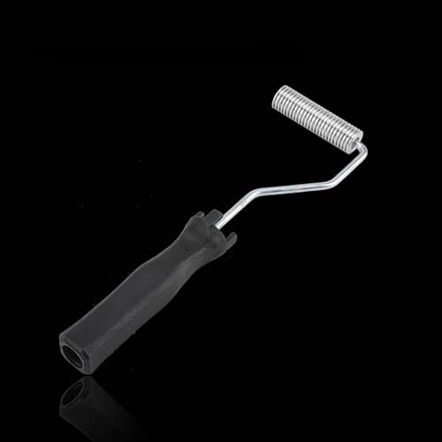 Rodillo de Laminación Tbest, Rodillo de Laminación de Burbujas de Fibra de Vidrio de Aleación de Aluminio, de ABS para Trabajos de Resina GRP FRP (Rollo de diámetro 21 * 75mm)