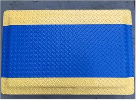 Stehende Tischkissen weiches Arbeitskissen, Anti-Ermüdungsmatte for Stehschreibtisch, rutschfeste Küchenmatten for Stehen, Küchenmatten, Arbeitsplatz, Küchentüreingänge(Blue2,45x60cm/18x24in)