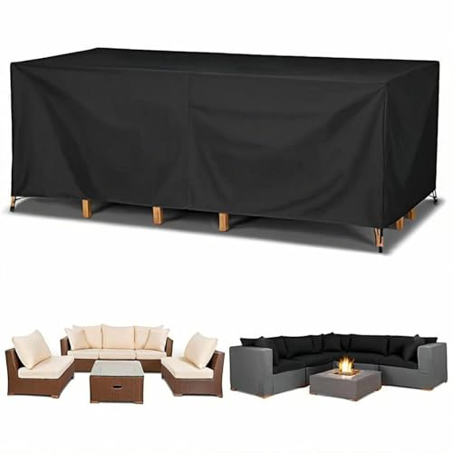 lianyibo Oxford 420D copertura per poltrona da spiaggia, 125 x 125 x 125 cm, impermeabile, resistente agli agenti atmosferici, resistente ai raggi UV, sedie e set di mobili