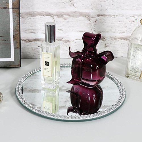 Melody Maison Jewelled Mirrored Display Plate