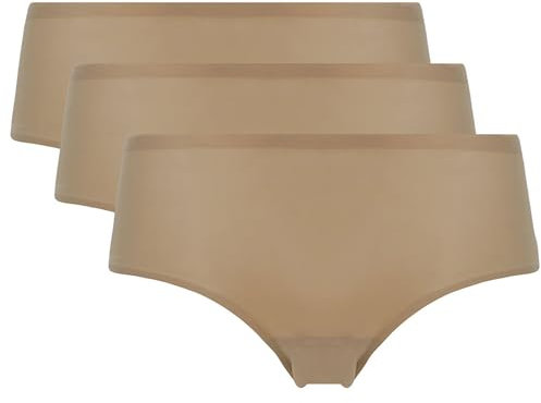Chantelle SOFTSTRETCH | 3er-Pack nahtloser & nicht abzeichnender Shorty, auch unter enger Kleidung, ultrabequem & leicht | Dessous Damen | Einheitsgröße von 36 bis 44