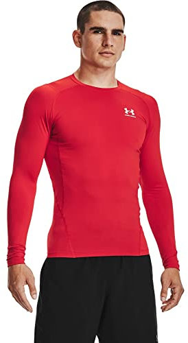 Under Armour Herren UA HG Armour Comp LS, enganliegendes Funktionsshirt, atmungsaktives Langarmshirt