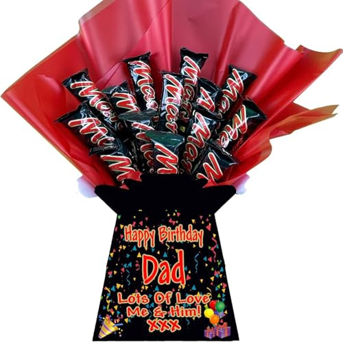 Personalised Chocolate Gift Hamper Bouquet Compatible MARS