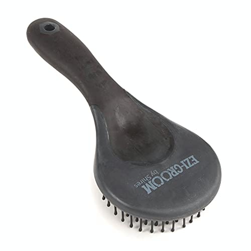 Shires 1366 Ezi-Groom Grip Mane & Tail Brush Black