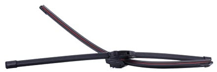 RIDEX Escobilla Limpiaparabrisas Juego de 2 Escobillas con spoiler Delante | Tipo de escobilla: Escobilla con hoja plana Sin marco | Longitud 1: 650mm | Longitud 2: 650mm 298W17109