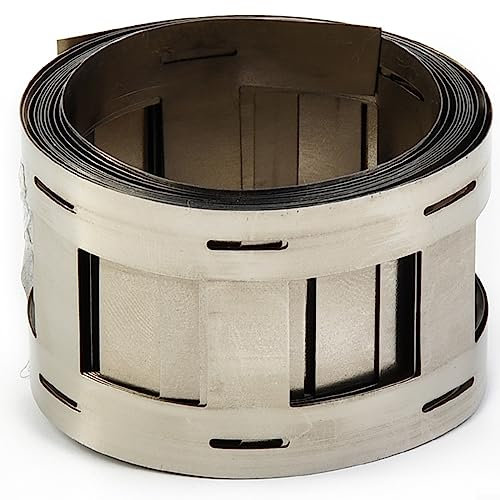 1 rouleau de 5 m de ruban de plaque de nickel 21700 pour soudure par points