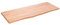 vidaXL Tablero de Mesa, Superficie de Estantería, Tablero de Repuesto, Superficie de Mesa de Comedor, Madera Roble Tratada Marrón Claro