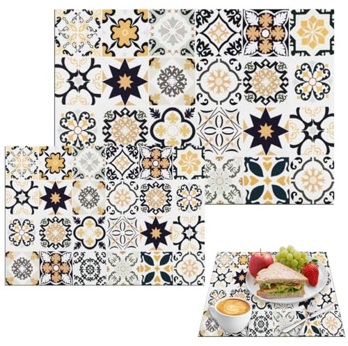 MEIYIDAY 2 unidades de alfombrilla de goteo para cafetera, alfombrilla de goteo absorbente, de secado rápido, base absorbente para cafetera, para la cocina, restaurante, bar, cafetería