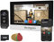 2K Visiophone Connecté WiFi avec Carte 64 Go, Bextgoo Interphone Video, Moniteur Tactile Couleur 7/App/Carte RFID Déverrouillage, 4 Fils, Vision 170°, Détection de Mouvement AI, Vision Nocturne, IP66