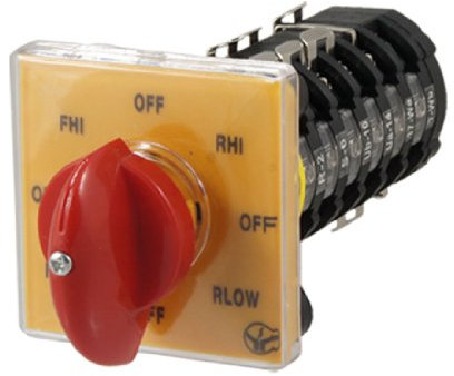 QXSJEDYCH Commutateurs de commutation rotatifs Commutateur de transfert automatique, T-16EXF64D-6 Ith 25A Commutateurs de commutation universels à came rotative Interrupteurs