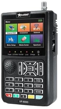 LYFDPN VF-6900 HD Recherche Satellite Numérique DVB-S/DVB S2 Mètre 3.5 TFT LCD pour récepteurs TVVS ST-5150 KPT-716TS (VF)