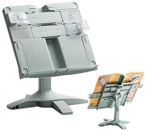Soporte Para Libros,Atril de Lectura Soporte para Libros | Atril Giratorio Portátil De Altura Ajustable Para Partituras - Para Partituras de Piano