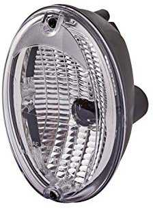 HELLA 2ZR 343 130-041 Halogen-Rückfahrscheinwerfer - Agroluna - 12/24V - Einbau/Anbau - für waagerechte Befestigung/für senkrechte Befestigung - Stecker: Flachstecker