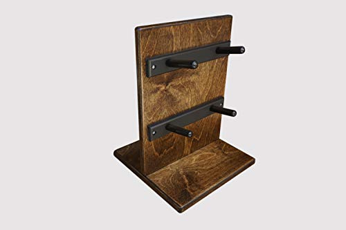 Standard Trumpet/Cornet Display Stand (Made in the USA) (Walnut Stain)