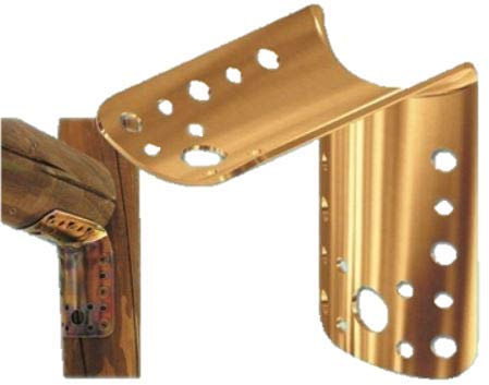 Piastra di giunzione piegata per legname Ø 80/100 mm. cf. 24 pz.