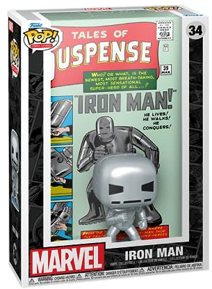 Funko Pop! Comic Cover: Marvel - Tales Of Suspense #39 - Marvel Comics - Collectable Vinyl Figure - Gift Idea - Official Merchandise - Toys for Kids & Adults - Comic Books Fans