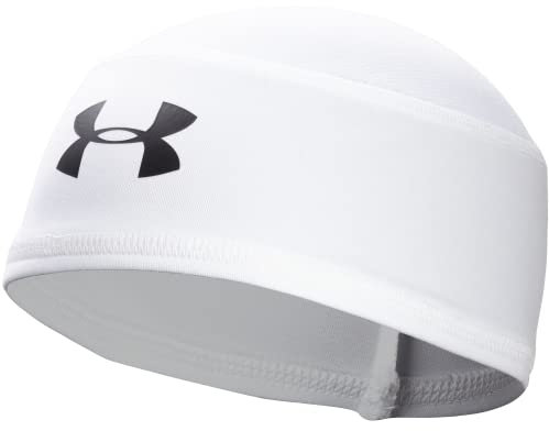 Under Armour Unisex-Erwachsene fußballmütze mit Totenkopf und Wellen UA20900 Fußball Skull Cap, Weiss/opulenter Garten, Adult-One Size