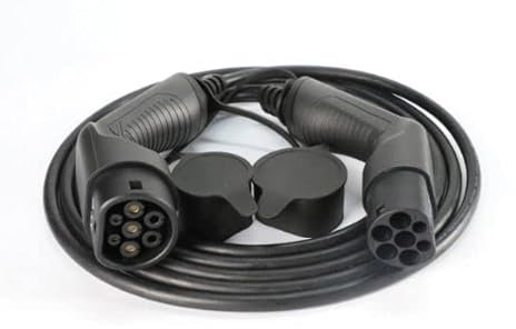 Besen Wallbox EV-Ladekabel BS-CHC002 16 A, 3- Phasen, 11 kW | 5 Meter Ladekabel Typ 2 | Schutzklasse: IP66 | CE & RoHS Zertifiziert