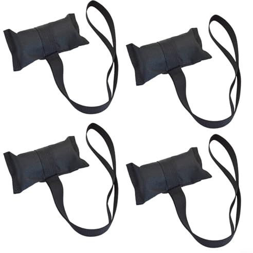 Accessori per il trasporto di kayak, ancoraggio fisso con corda a trazione rapida per un montaggio sicuro del veicolo (4 pezzi)