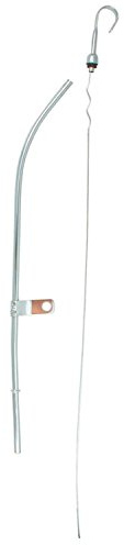 Spectre Performance 57283 Chrome Engine Oil Dipstick for Small Block Chevy