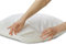 National Allergy Premium Kissenschutz aus 100 % Baumwolle mit Reißverschluss - 50 x 90 cm - Weiß - Hypoallergener Bettwanzen- und Hausstaubmilben-Kissenbezug - Atmungsaktiver Überzug