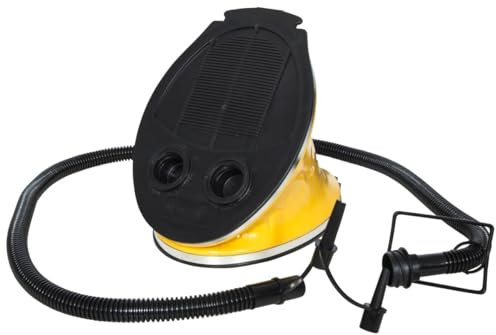Trespass Newmatic, Yellow, Luftpumpe 3 Liter für Luftmatratzen, Gelb