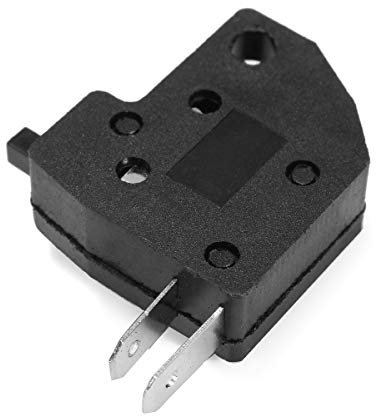 C-FUNN Universale Anteriore Sinistra Leva Freno Stop Interruttore della Luce Premere Pulsante Moto Scooter