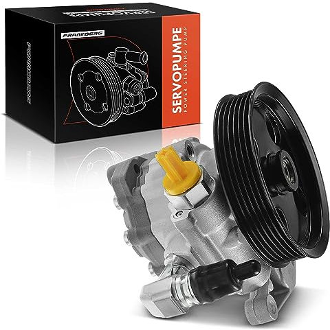 Frankberg Servopumpe Hydraulikpumpe Lenkung Kompatibel mit C-Klasse W204 S204 2.5L-3.5L 2007-2014 GL-Klasse X164 4.6L 5.5L 2006-2012 M-Klasse W164 R-Klasse W251 V251 Replace# 0054664201