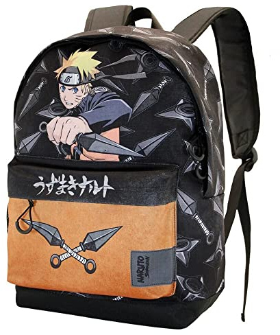 Naruto Weapons-ECO Rucksack 2.0, Schwarz