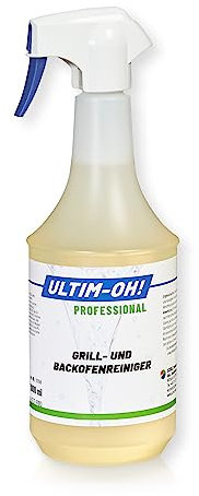 ULTIM-OH! Professional Grillreiniger & Backofenreiniger extra stark 1 L I Gegen hartnäckige Verschmutzungen I Grillreiniger Gasgrill & Holzkohlegrill