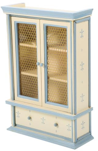 Kisangel Miniatur BüCherregal Puppenhaus MöBel 1:12 Puppenhaus MöBel Miniatur Regal FüR Schlafzimmer & Wohnzimmer, Modell Spielzeug, Dekoration