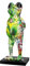 Casablanca Deko Tier Figur Skulptur Frosch - Moderne Kunst Dekoration aus Kunstharz - Street Art Design - Mehrfarbig Höhe 30,5 cm