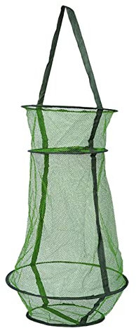 Ditanpu Fishing Keep Net, Fish Crab Trap Nylon Fishing Net Bait Traps Folding Design Fish Cage Fishing Keep Net, Fishing Basket For Keeping Lures Crayfish Crab Fishes Smelt Minnows Shrimps Lobster